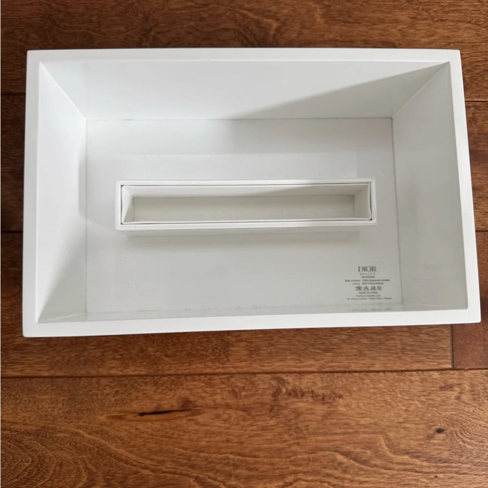 Christian Dior Jewelry Box w/ Magnetic Mirror Lid - Picture 3 of 4